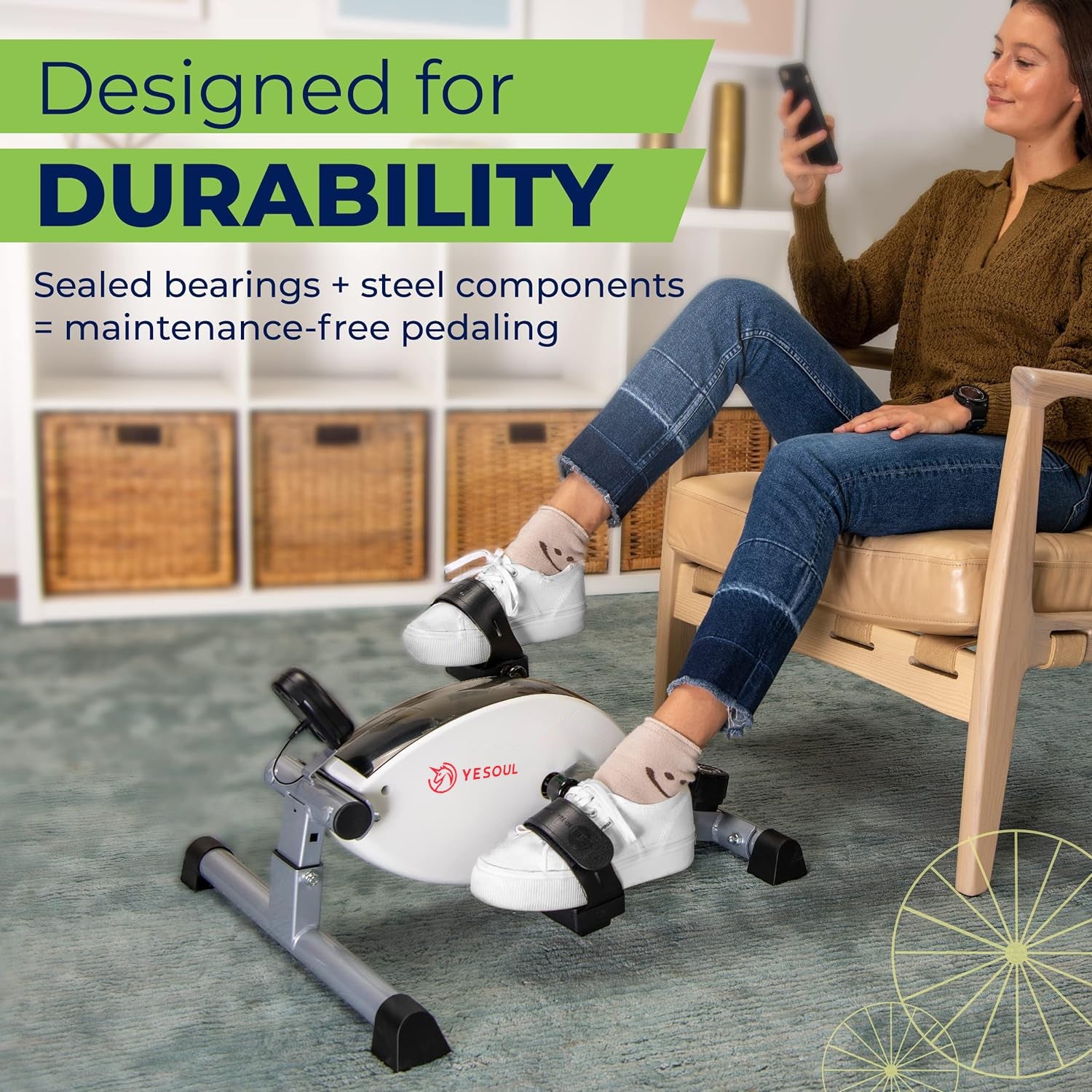 Cycle sous le bureau Yesoul